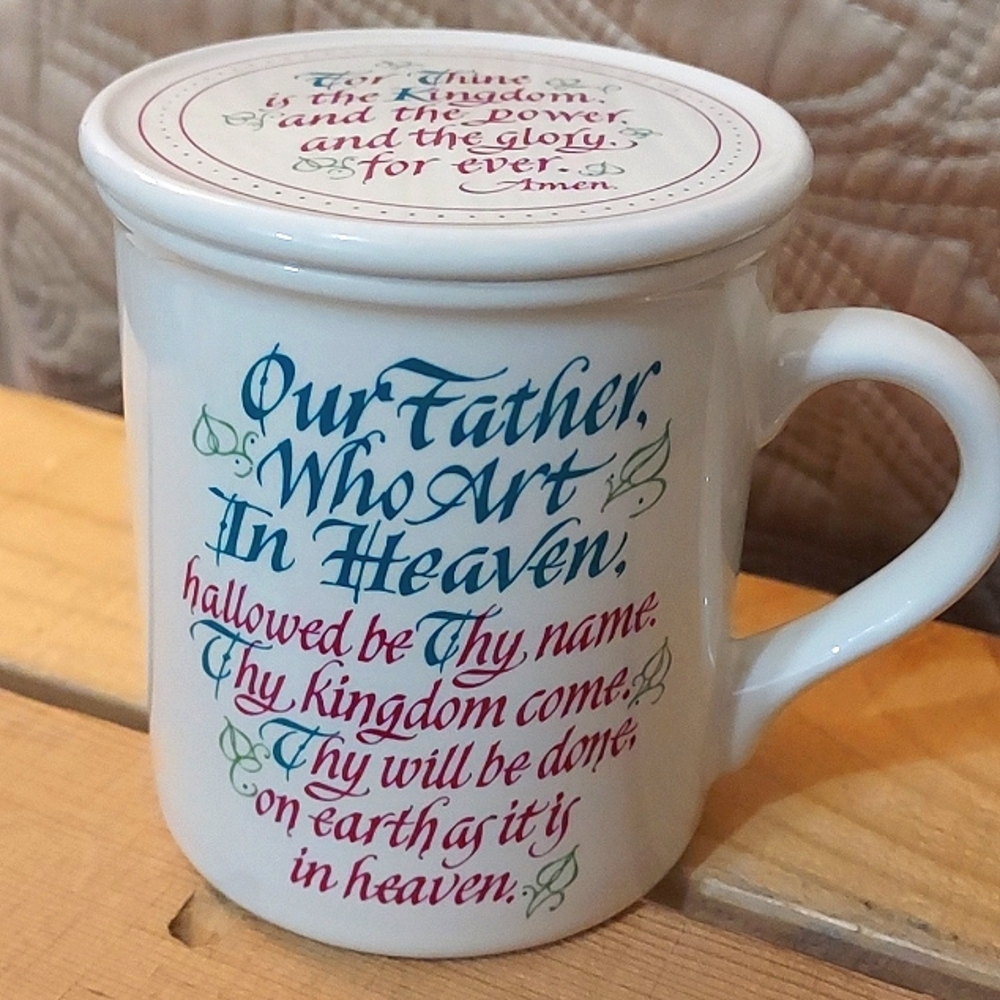 (#19) HALLMARK MUG MATES CUP & LID 1987
